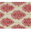 Coussin lombaire en coton tissé à la main Artisan - rouge avec coutures vertes - 16 po x 48 po-1962947634