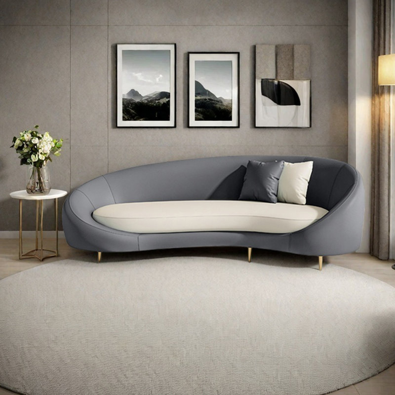 Fauteuil inclinable en éponge de luxe léger, Gris, Orienté à droite