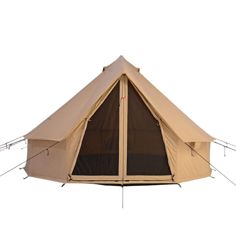 Regatta Bell Tent, Light Beige, 98" H x 156" W x 156" D