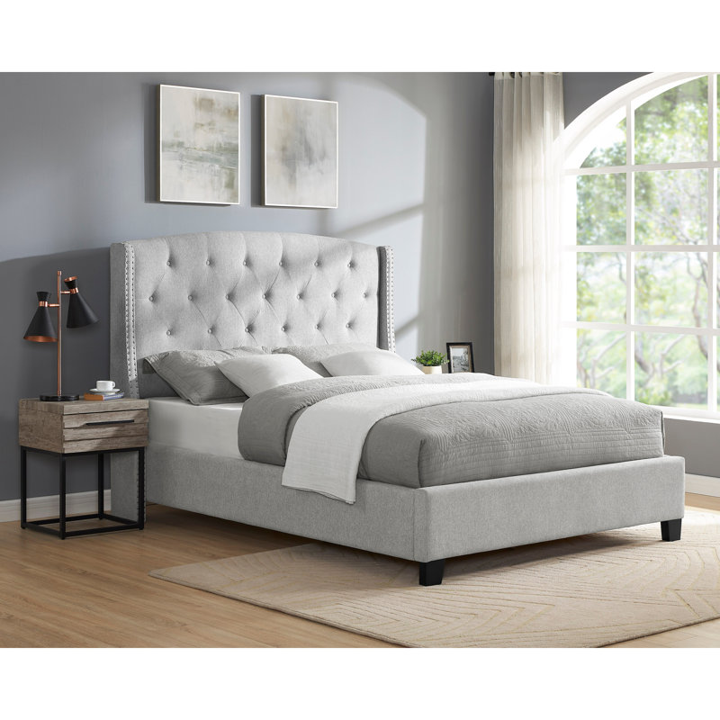 Mobilier de chambre à coucher 1pc, Gris clair