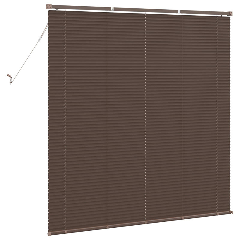Venetian Blind, 140cm W x 150cm L, Dark Brown