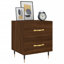 Rydal 40cm W Iron Bedside Table-1525640551-1491900755