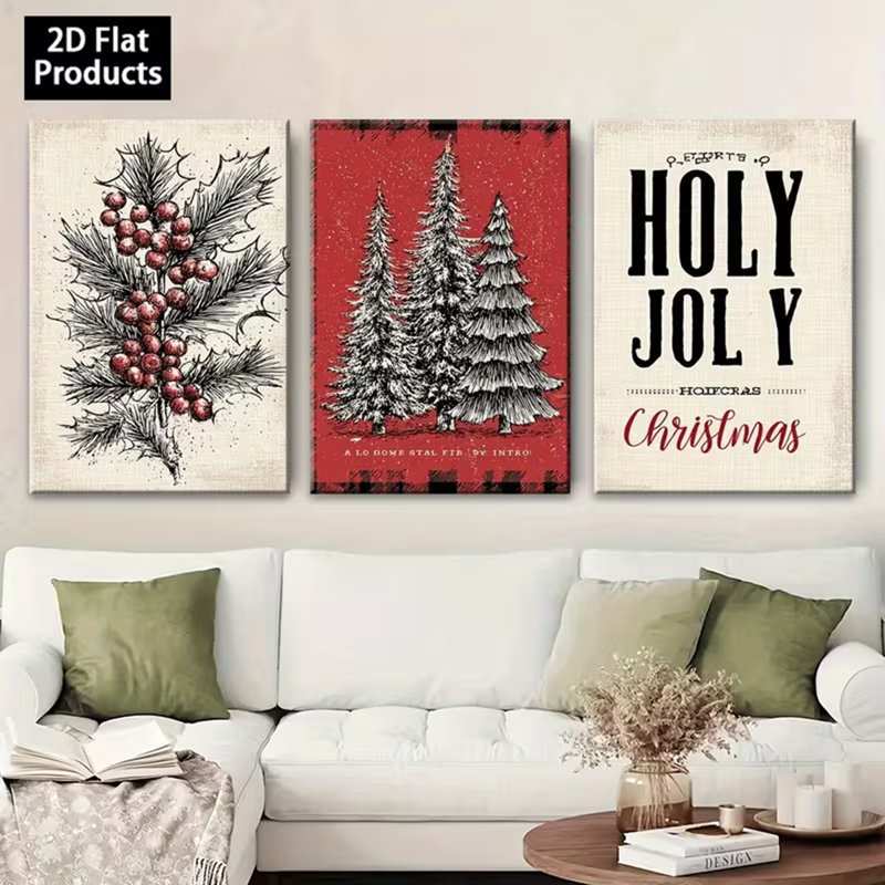 3 Piece Wrapped Canvas Print