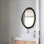 Miroir mural asymétrique en bois manufacturé-2046919232
