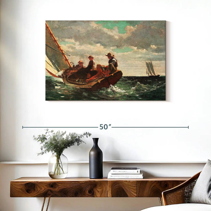 Mehar Breezing Up A Fair Wind, 24" H x 36" W