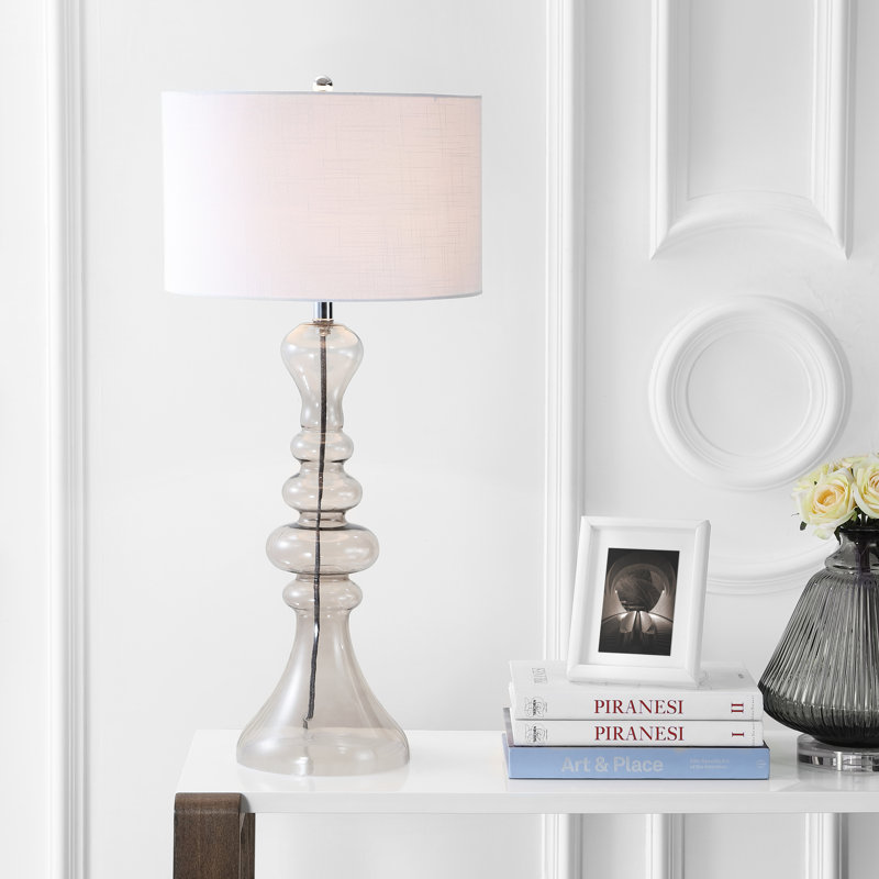 Lampe de table Filip, Gris fumée
