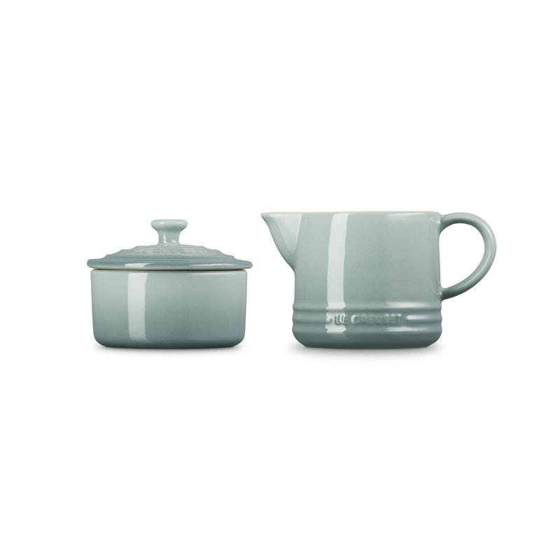 Le Creuset Stoneware Cream & Sugar Set, Sea Salt