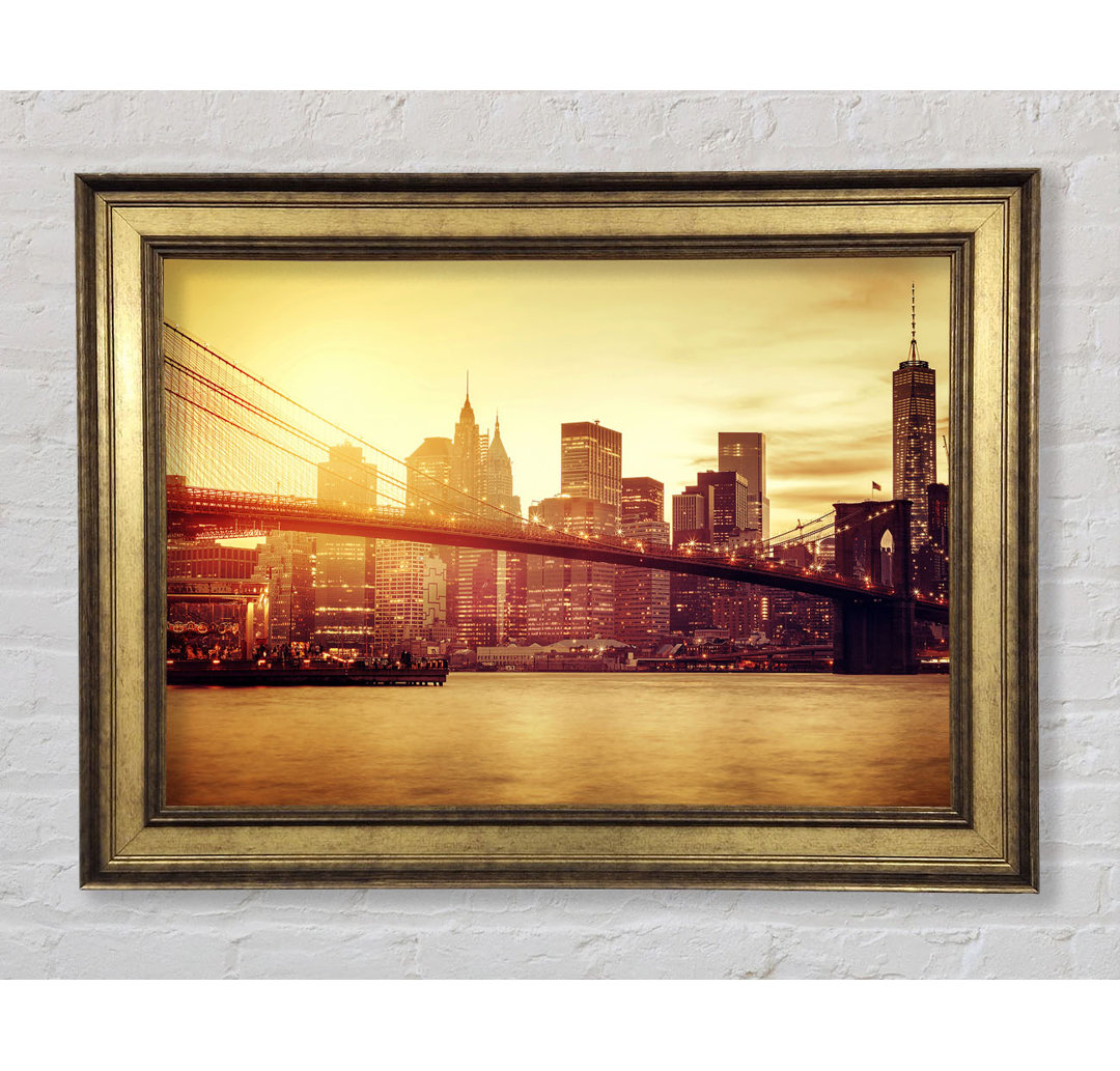 Brooklyn Bridge Splendour - Druck