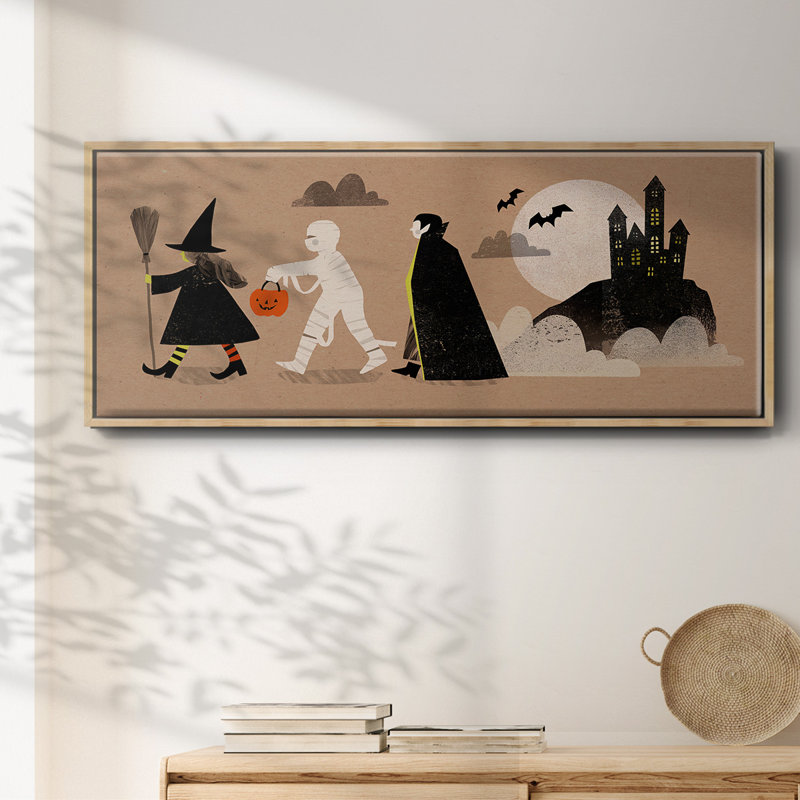 Collection graphique D, toile encadrée, H 8 po x l 20 po