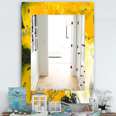 Miroir mural marbré 2