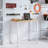 100cm W Solid Wood Top Height-Adjustable Workbench