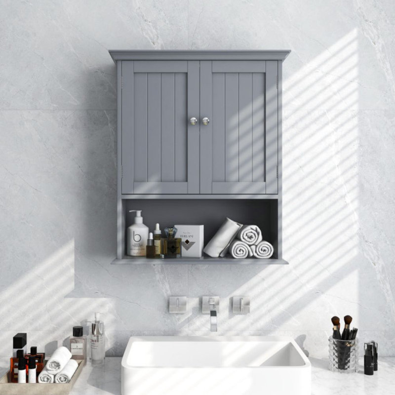 Kajana Bathroom Cabinet, Gray