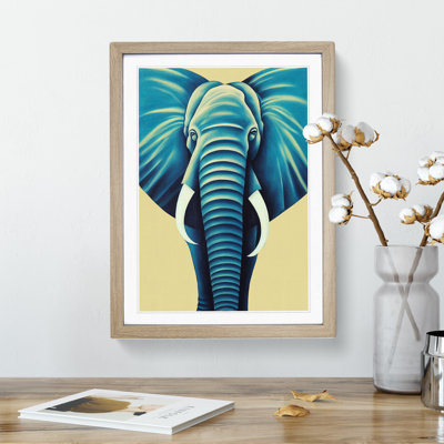 XV1022-2664X Majestic Elephant - Single Picture Frame Painting