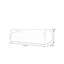 Banc rembourré en cuir Modern Minimalist-100559420-100559425