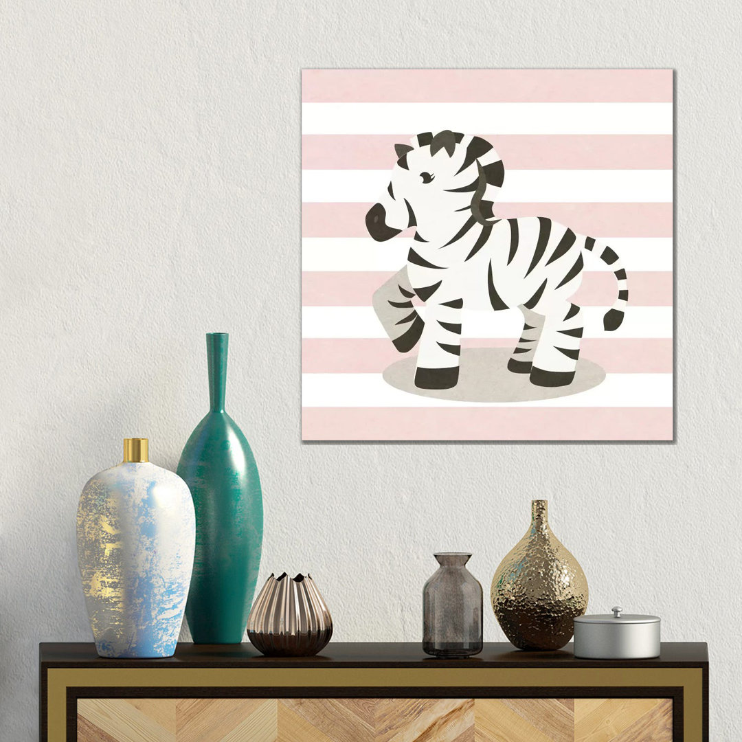 Happy Baby Animals II von SD Graphics Studio - Galerie-verpackte Leinwand Giclée