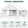 Tanvika 16 Ft. W x 20 Ft. D Canopy Tent With 3 Side Walls Heavy Duty Party Tents For Parties