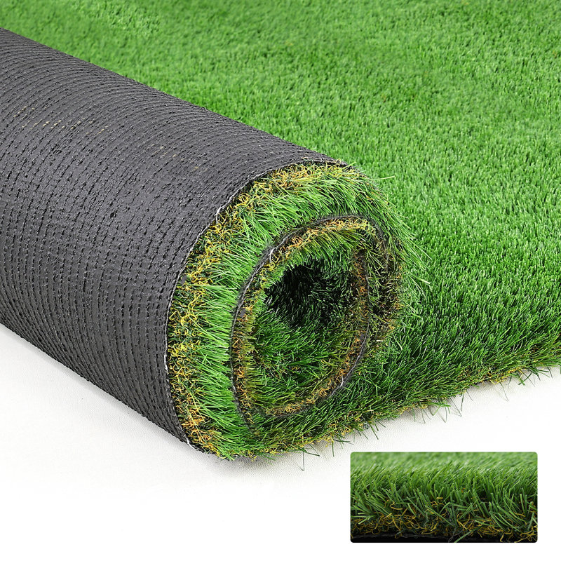 Pet Friendly Artificial Grass Turf, Outdoor Runner With Drainage, Thick Pile For Patio, Balcony, Garden