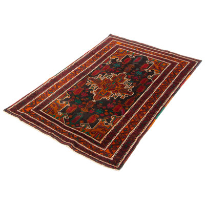 Teimani Black,  Rug 3'9" x 5'9"