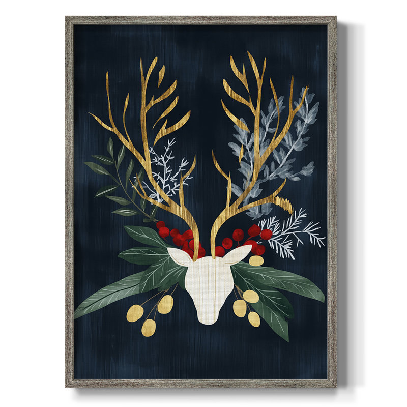 Reproduction encadrée - bois massif XMA3005375, H 11 po x l 9 po