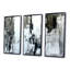 «Brown and Beige», ensemble de 3 toiles abstraites encadrées-1969438254-1969438255
