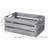 Galvanized Metal Storage Crate Basket