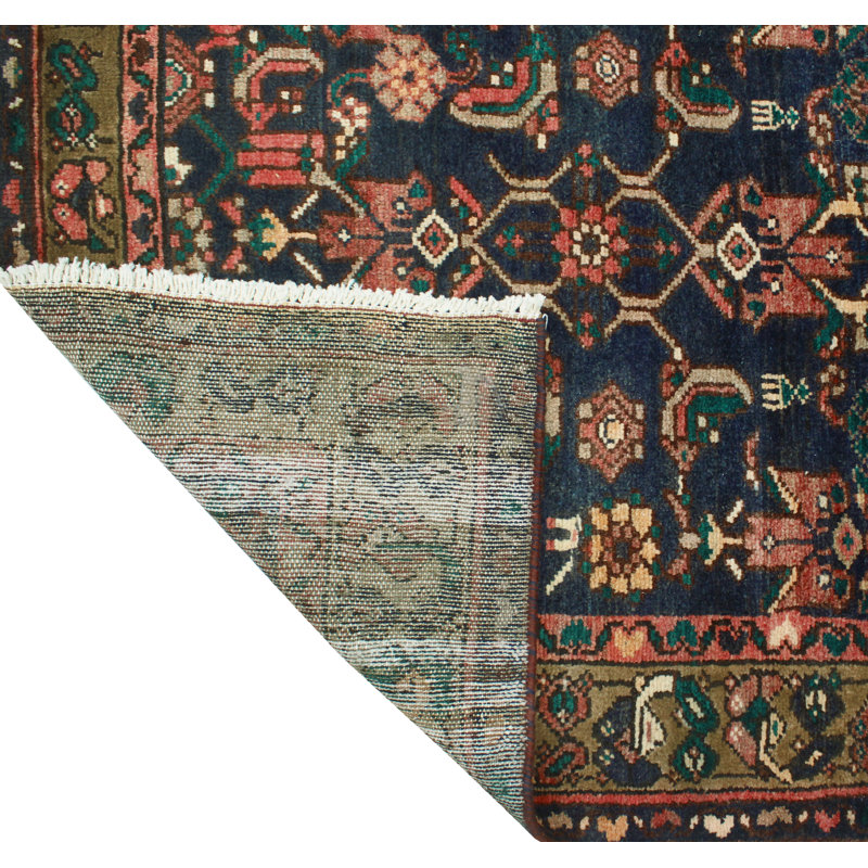 Khylar Distressed Ashkan Navy Runner
