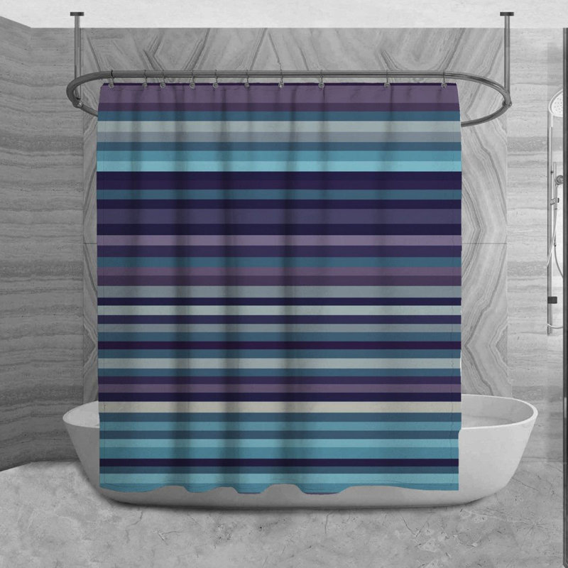 Rideau de douche Terrian, L 70 po x L 73 po
