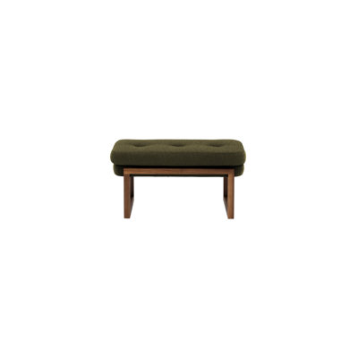 Melinda Solid Wood Tufted Bench