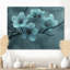  «Blue Cherry Blossom Raindrop Reflection - Cherry Blossom Wall Decor»-938395441-968809832