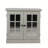30.75''Storage Sideboard Cabinet With 2 Mirrored Doors-1166693560