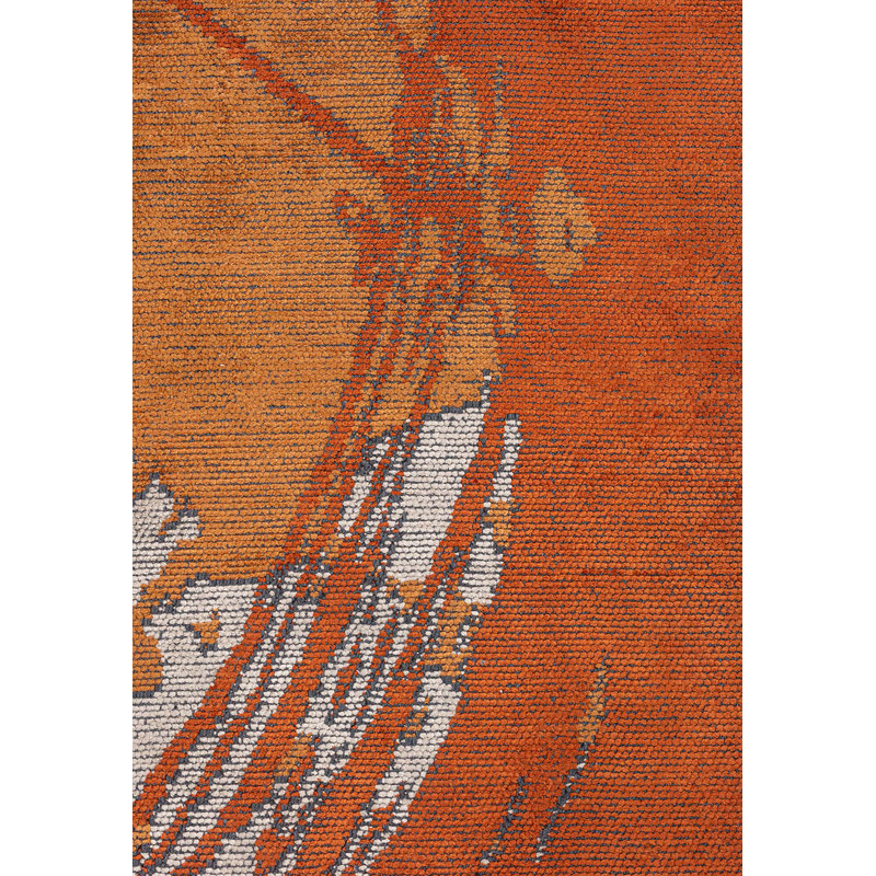 Modern Abstract Art Paint Splash, Rectangle 7'10" x 11'2"