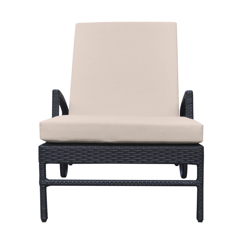 Hathaway Reclining Chaise Lounge with Cushion