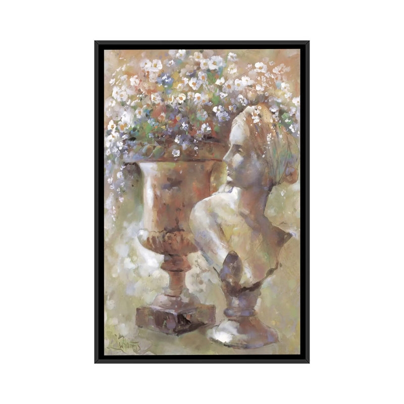 « colour sculpture », reproduction sur toile, H 26 po x l 18 po x P 1,5 po, Toile avec cadre noir, Pas de tapis