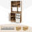 Verdigre 71'' Kitchen Pantry-435726808