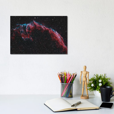 The Eastern Veil Nebula by Reinhold Wittich - Wrapped Canvas Gallery-Wrapped Canvas Giclée