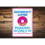 Enseigne en aluminium Donut Lover-500862408