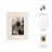 Marble Ridged Photo Frame, White-1648702758
