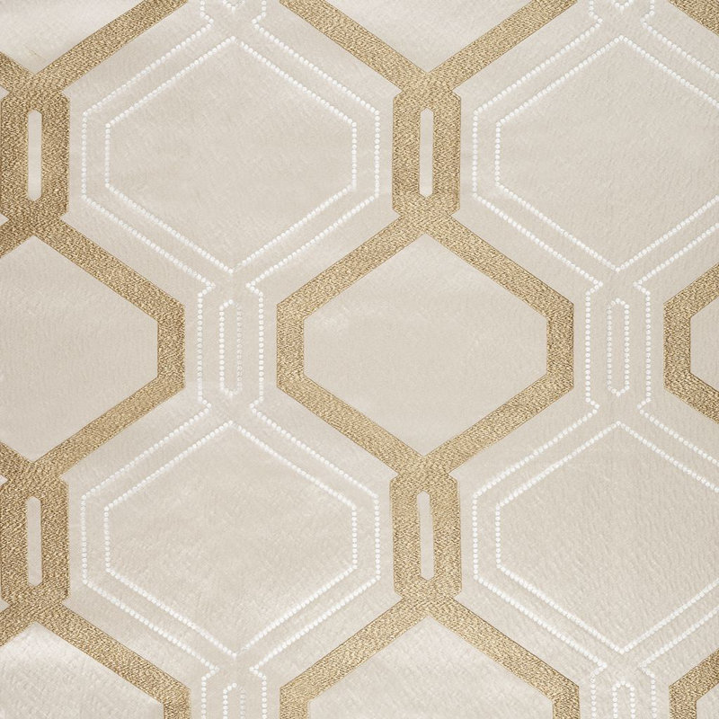 Geometric Fabric, Tan
