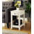 White Finish Accent Table