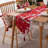 Cotton Linen Table Runner For Christmas Table Decoration-483026588