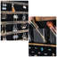 Armoire à bijoux rotative avec miroir verrouillable pleine grandeur-1848853007