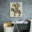  «Market Boro 2» par Chariklia Zarris, art mural sur toile, 20 po x 24 po