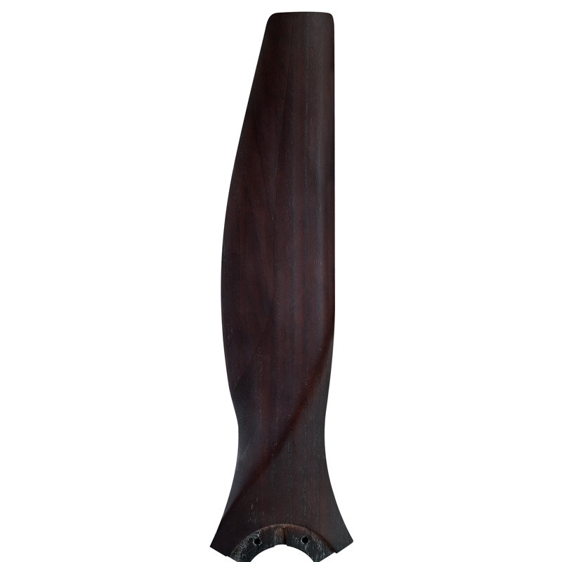 Spitfire 48 inch Indoor/Outdoor Ceiling Fan Blade Set of 3 - Dark Walnut, Dark Walnut, 1.5" H x 6.23" W x 23.16" D