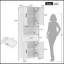 Grande armoire autoportante de 70,9 po de hauteur avec tiroir, 2 armoires, 4 portes à fermeture en douceur, 2 tablettes réglables, rangement ouvert, pour la salle de bain, le salon, la salle de lavage