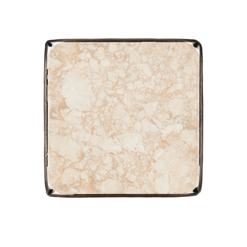 Crema Marble End Table