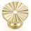 Boutons d'armoire rétro Sunburst, poignées de tiroir en alliage de zinc à finition laiton brossé pour commode, garde-robe, armoire et quincaillerie de meuble, poignées décoratives rondes