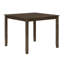 Ensemble de salle à manger 5 pièces avec chaises à dossier en X, parfait pour la décoration décontractée et transitionnelle, alliant confort et style