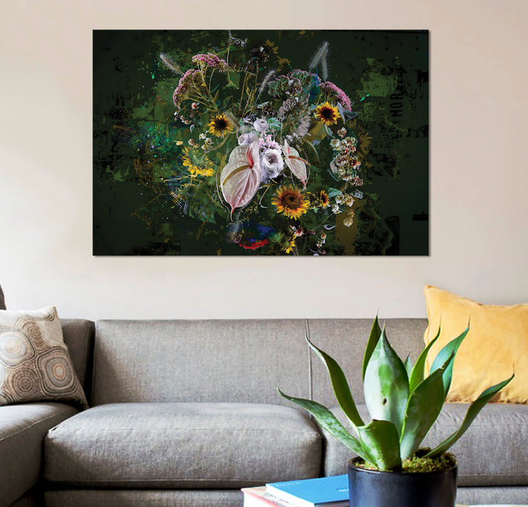 « true attends ii », photographie sur toile, H 40 po x l 60 po x P 1,5 po, Pas de tapis, Toile tendue