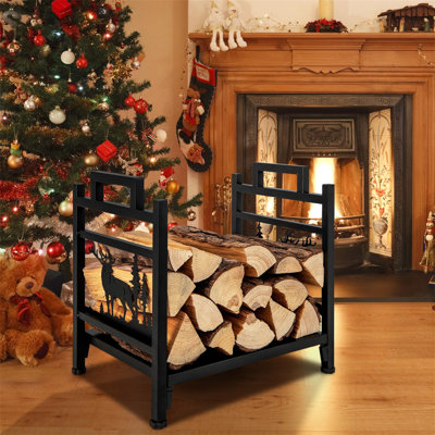 Annecliffe 46cm W Metal Log Rack
