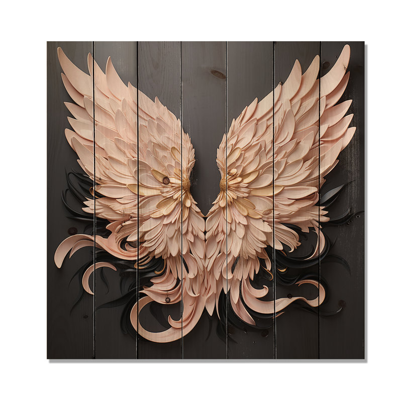 Ifrain - Panneaux de décoration murale en bois tendance, H 15 po x l 15 po